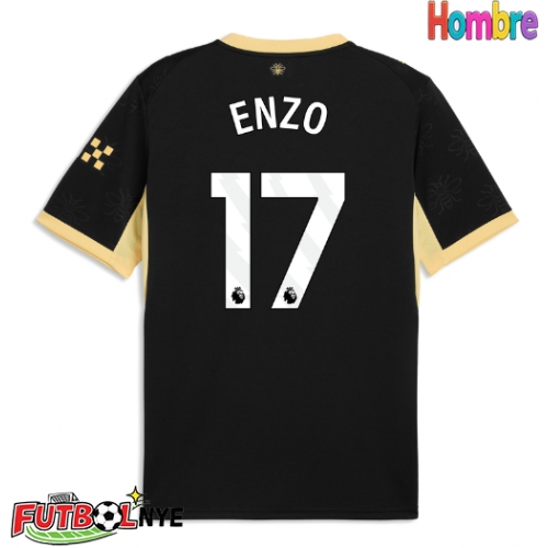 Camiseta Manchester City Enzo Fernandez #17 Visitante Equipación 2026-27 manga corta